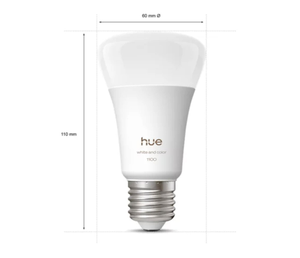 Philips Hue Zestaw startowy: 2 inteligentne żarówki White Color Ambiance - 1490239 - zdjęcie 3